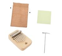 Toyvian Instrumento Musical Tono Preciso y Cuerpo de Arce de Dedo Kalimba Piano Portátil Teclas de Acero Inoxidable Fácil de Llevar para Principiantes