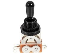 Toyvian Interruptor de 3 Vías de Metal y Plástico Control Fácil Accesorio de Repuesto para Cambio de Tono para Guitarra Eléctrica