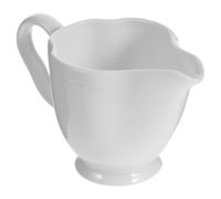 Toyvian Jarra de Leche de Cerámica de 150ml con Diseño Elegante y Boquilla Especial para Servir Condimentos en Reuniones y Fácil de Limpiar