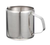 Toyvian Jarra Espumadora de Leche de Acero Inoxidable Taza para Frothing Ergonómica Ligera y Fácil de Limpiar para Cafeterías y Uso Doméstico