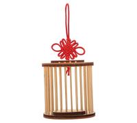 Toyvian Jaula De Transporte para Grillos De Madera Natural, Redonda, Ligera y Portátil, Adecuado para Observación Al Aire Libre y Educación Infantil