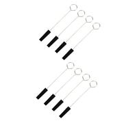 Toyvian Juego De 2 Diapasones para Piano Kit De Diapasones Musicales Herramientas De Afinación De Piano Silenciadas Accesorios De Acero Inoxidable De Alta Precisión Y Goma.