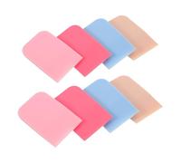 Toyvian Juego de 8 Brochas de Silicona para Mascarillas Faciales, Aplicador Multifuncional y Compacto para Cuidado de Tejido Sensible en Beauty Care