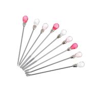 Toyvian Juego de 9 Herramientas para Manicura Uñas Varillas Agitadoras y Cucharas Espátulas de Mezcla Gel UV y Purpurina para Decoración de Uñas Profesionales Varios estilos