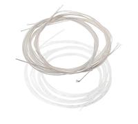 Toyvian Juego de Cuerdas Conjunto Completo para Oud de Aleación de Cobre Plateada Nylon, Fácil Instalación y Afinación Estable para Accesorios de Instrumentos Musicales