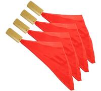 Toyvian Juego De Kuaiban Chino Allegro Para Niños y Principiantes Set De 4 Castañuelas De Bambú Tradicionales, Instrumento De Percusión Manual Fácil De Usar Para Educación Musical y Presentaciones