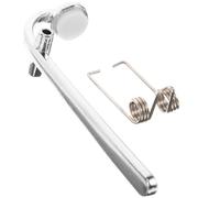 Toyvian Juego de Repuestos para Válvula de Drenaje de Trombón, Incluye Resorte Metálico y Eje Base, Piezas Compatibles para Accesorios de Llave de Compuerta de Agua, Tamaño Pequeño,