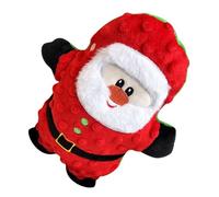 Toyvian Juguete De Navidad para Chirriante Juguete De Peluche para Masticar para Que Mueren y Juegan Santa Claus