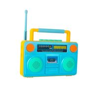 Toyvian Juguete De Radio para Niños, Tamaño Único, Plástico Abs Duradero, Colores Brillantes, Simulación De Electrodoméstico, Juguete Educativo para Aprendizaje Temprano y Desarrollo Infantil,
