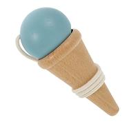 Toyvian Juguete Kendama de Madera para Niños Pequeños, Tamaño Medio, Resistente al Desgaste, para Ejercicios de Coordinación Ojo-Mano y Desarrollo Psicomotor, Adecuado para Juegos