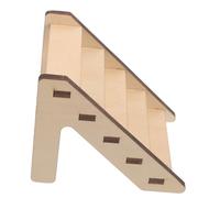 Toyvian Juguetes De Escaleras De Madera para Hámster Escala De Madera para Ratas Plataforma De Escalada para Mascotas Pequeñas para Hámster Jaula
