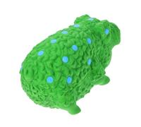 Toyvian Juguetes Masticables para Perros Juguete De Cerdo Rizado para Cachorros Pequeños Forma De Cerdito Que Emite Sonidos Chirriantes para Jugar Interiores o Patios