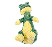 Toyvian Juguetes para Limpiar Los Morder Chirriante Juguete De Peluche para Perros Masticar Interactivo Echar Los Cachorros Mimoso Suave Felpa Light Green