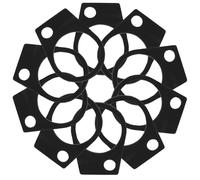 Toyvian Junta de Goma para Filtro de Aire de Motosierra 52/58/59, 10 Piezas de Recambio de Caucho, Sellado Eficaz para Repuestos de Motosierras de Gasolina, Accesorios para Jardín y