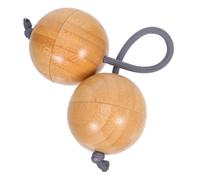 Toyvian Kashaka Asalato De Bambú Natural, Instrumento De Percusión Manual Compacto Para Adolescentes, Sonaja Rítmica Ligera Para Clases De Música y Actuaciones Grupales