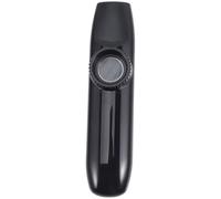 Toyvian Kazoo de Doble Orificio Negro, Instrumento Musical de Interpretación Profesional, Acompañamiento para Guitarra y Ukelele, Material Abs Resistente, Portátil Adultos
