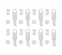 Toyvian Kit de 8 Palancas de Pausa con Resorte para Grabadora Tipo 21, Piezas Electrónicas Antiguas para Reparación de Reproductores de Audio, Mecanismo de Casete para