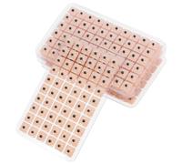 Toyvian Kit de Acupresión para Orejas 600 Piezas de Semillas de Hierba de Vaca, Estimulante de Puntos de Acupuntura para Masaje Óptimo y Rápida Recuperación