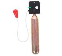 Toyvian Kit de Recarga de Co2 para Chaleco Salvavidas Bote Manual, Dispositivo de Inflado Rápido, Accesorio para Deportes Acuáticos y Navegación, Recambio Portátil y Ergonómico de