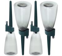 Toyvian Kit de Riego por Goteo Automático para Macetas, Incluye 4 Goteros y Sistema sin Perforación, Apto para Plantas de Interior y Jardín Durante Vacaciones