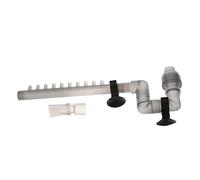 Toyvian Kit de Tubos de Agua para Filtro Externo de Acuario Accesorios de Plástico Abs Duraderos con Ventosa para Tanque Control de Flujo de Agua para Peces