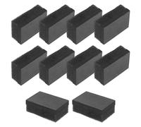 Toyvian Kit Limpieza de Zapatos 10 Paños Desechables Negros, Betún para Botas y Pulidor, Diseñado para Cuidado del Calzado en Entornos Formales E Informales