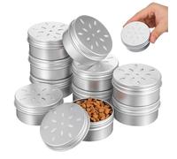 Toyvian Kit para Adiestramiento de Perros 10 Recipientes Perforados de 120Ml, Accesorio para Entrenamiento de Perros de Trabajo y Detección, Recomendado para Malinois y Pastores Alemanes