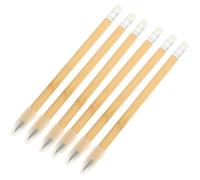 Toyvian Lápices de Madera sin Tinta 6 Piezas Lápices Eternos Reutilizables para Dibujo y Escritura para Escuela y Manualidades