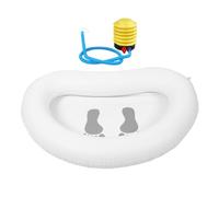 Toyvian Lavabo Para Baño De Pies Inflable Lavapiés Para Piscina Pediluvio Portátil Para Playa Material Fácil De Usar Jardín o Interior