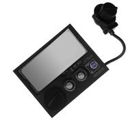 Toyvian Lente de Repuesto para Máscara de Soldadura Color de Lente Ajustable y Función de Autoverificación, Material Plástico Negro para Corte y Molienda