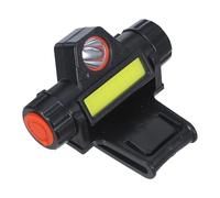 Toyvian Linterna Frontal Luz Recargable de PC para Casco de Soldadura Base Giratoria Ajustable para Protección Mejorada en Construcción y Entornos de Poca Luz