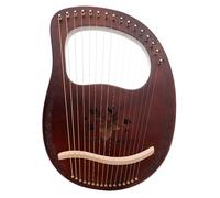 Toyvian Lira de Mano de Madera Arpa de Tonos Cuerdas de Instrumento de Cuerda Artesanal para Música Tradicional