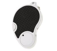 Toyvian Llavero Lupa Plegable Luz LED Carcasa Metálica Antideslizante Pequeña Lupa Luz para Lectura y Observación Accesorio Portátil Práctico para Obsequio