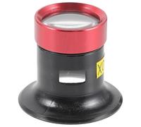 Toyvian Lupa Lente de Vidrio y Metal para Reparación de Relojes Diseño Compacto y Aumento 10x para Profesionales en Oficina y Joyería