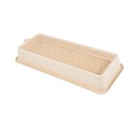 Toyvian Maceta para Gatos De Plástico Resistente Al Jardinera Hidropónica Sin para Plantar Hierba para Gatos Maceta Práctica para Plantas Domésticas