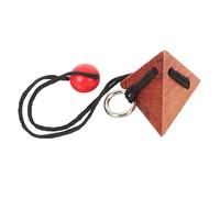 Toyvian Madera Desbloqueable para Ejercicio Mental de Nudos Topológicos Educativo para Inteligencia Regalo Divertido y Portátil