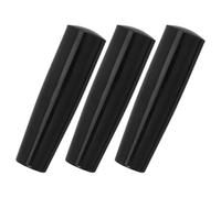 Toyvian Mango Giratorio de Baquelita para Tenedor de Barbacoa, Rosca M12 X 100 Mm, Juego de 3 Piezas, Mango Térmico Resistente, Empuñadura para Asadores y Parrillas al Aire Libre