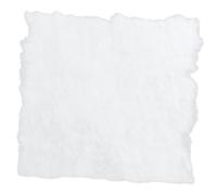 Toyvian Manta de Nieve Sintética de Color Claro para Decoración Navideña, 90x250 Cm, Manta Falsa Esponjosa y Ligera para Pueblo Navideño y Exhibiciones Festivas Interiores