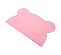 Toyvian Mantel Antideslizante De Silicona Para Niño Niña Diseño De Cartoon y Fácil De Limpiar Para Alimentación Infantil Casa o Viajes