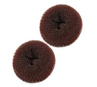 Toyvian Máquina para Hacer Bollos Desordenados de Nylon para Cabello Fino 2 Piezas, Accesorios Cabello para Mujeres en Bodas y Fiestas