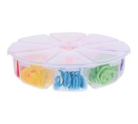 Toyvian Marcadores de Puntos para Crochet y Tejido Bloqueo, Plástico Ligero, 80 Piezas en 1 Caja para Herramientas Auxiliares de Manualidades DIY Color