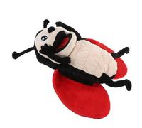 Toyvian Mariquita de mano de felpa suave 12,60 x 11,81 x 3,54 en juguete creativo de mano para niños contar historias preescolar familias