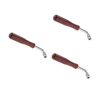 Toyvian Martillo De Afinación Guzheng 3 Piezas Llave Inglesa Herramienta De Afinador De Pianos Llave De Mango De Palanca De Madera Dura Bambú Guzheng Manejar