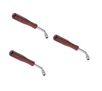 Toyvian Martillo De Afinación Guzheng 3 Piezas Llave Inglesa Llave De Mango De Palanca De Madera Dura Herramienta Guzheng Bambú Herramienta De Afinador De Pianos