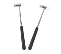 Toyvian Martillo De Reparación De Relojes Mini, 2 Piezas, Aleación De Hierro y Zinc, Herramienta Compacta para Relojero, Uso Portátil y Bricolaje, Tamaño Pequeño, Color Base Aleatorio