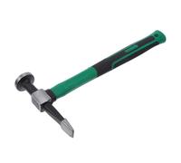 Toyvian Martillo para Carrocería de Acero al Carbono y Plástico Cabeza Plana, Herramienta Versátil para Reparación de Abolladuras en Paneles Automotrices