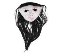 Toyvian Máscara de Femenino Realista para Halloween Cubierta Completa de Cara para Fiestas Escape Rooms y Exhibiciones de Terror Accesorio de Disfraces para Cosplay y Películas de Horror