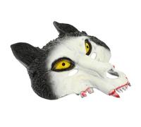 Toyvian Máscara de White de Pu para Fiestas de Disfraces y Halloween Diseño Creativo y Efecto Terrorífico para Asustar a Tus Amigos