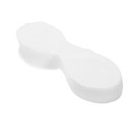 Toyvian Mascarilla 200 Unidades Doble Capa para Ojos No Tejido de Papel Blanco, Ultrafina y Suaveza para Cuidado Cutáneo Adecuado para Cuidado Ocular y Uso en Navidad