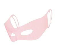 Toyvian Mascarilla de Silicona para Ojos Reutilizable Diseño Ergonómico, Almohadilla de Masaje Ocular para Puntos de Acupuntura, Color Rosa, Antideslizante, para Aliviar Fatiga y Bolsas